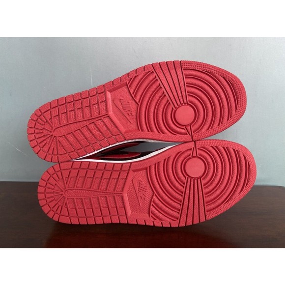 Nike Air Jordan 1 Low "Reverse Bred" Black/Red Men's Size 8 (9.5W) 553558-606 - Picture 9 of 10